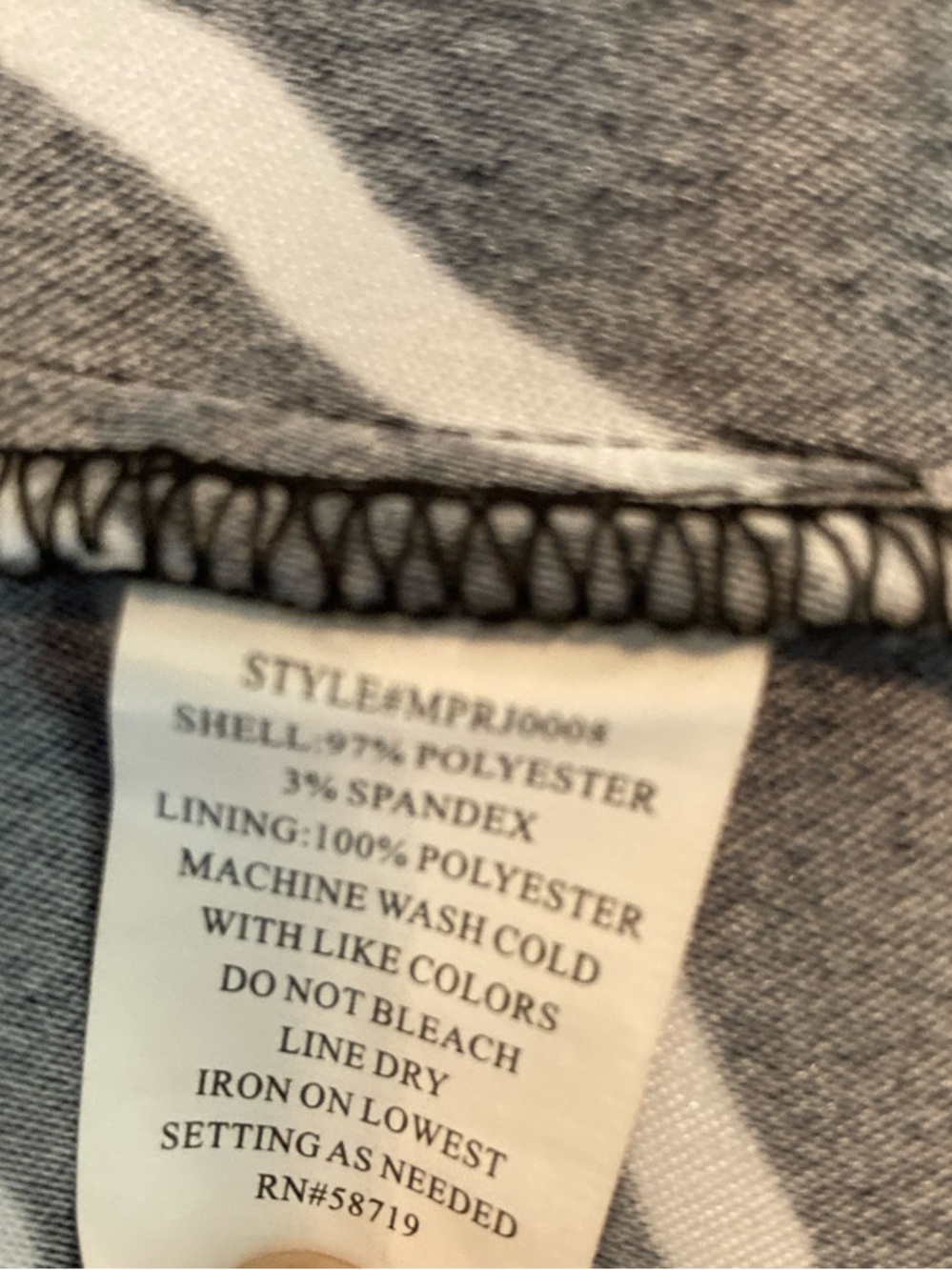 Notations Black and White Zebra-Print Blazer - Picture 5 of 5